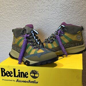 NEW Timberland Garrison Trail GTX MID Hiker Trail - Beeline Blue Suede